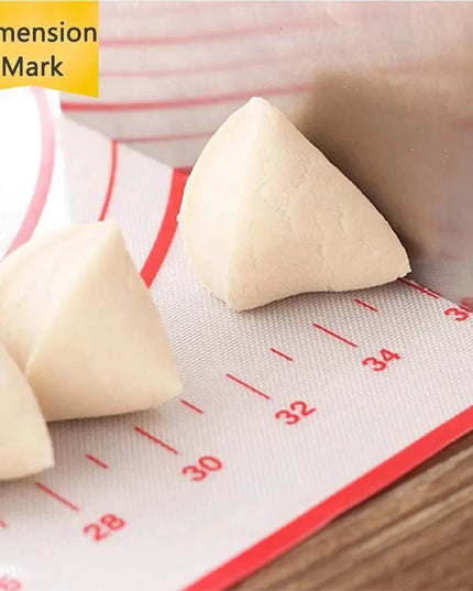 UNTIOR 1PCS Silicone Baking Mat Kneading Pad Dough Mat Pizza Cake Dough Maker Kitchen Cooking Grill Non-Stick Gadgets Bakeware