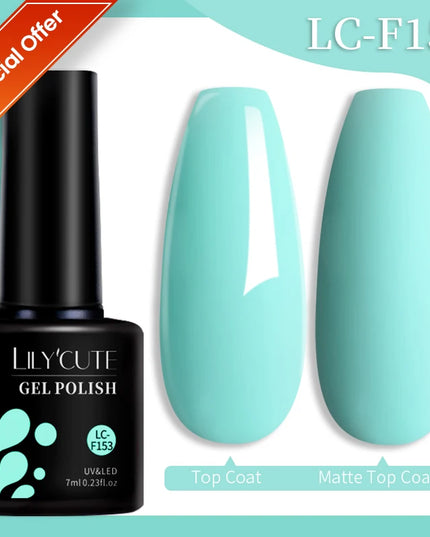 LILYCUTE 15ML Quick Extension Gel Nail Polish Nude Milk White Color Finger Prolong Acrylic Crystal Construction Hard Gel Varnish