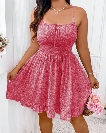 Ladies plus Size Printed Maxi Dress Casual Half length Skirt Versatile No-ironing Required Elegant Outerwear