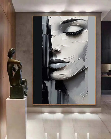 Nude Girl Painting Figurative Handmade Oil Painting Home Artwork Large Abstract Girl Hand Painted Painting On Canvas Wall Art