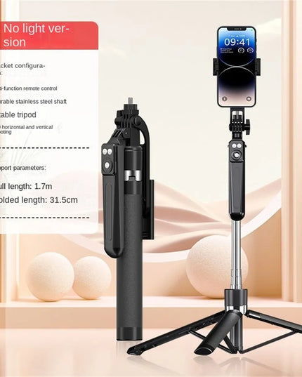 Roreta Portable Stabilizer camera tripod with wireless remote control and 360 ° rotation for video recording and live streaming
