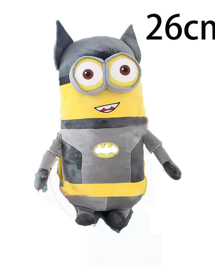 Minions Movie Periphery Yellow Plush Bob Plush Stuart Stuffed Toys In Jeans Soft Dolls Pillow Decoration Children Birthday Gift