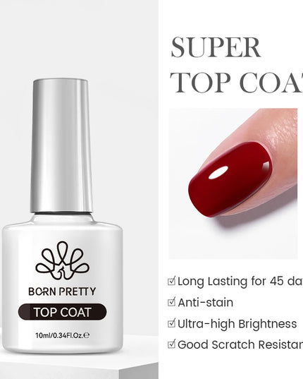 BORN PRETTY 15ml Clear Non Stick Hand Extension Gel 3D Shaping Sculpting Carving Nail Art Solid Hard Gel for Fake Nail