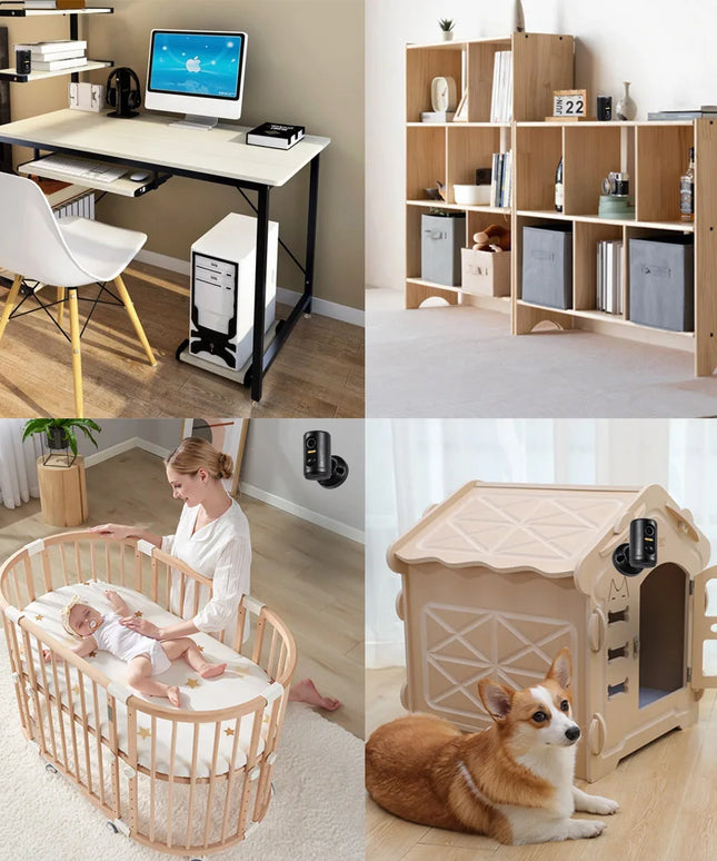 Mini IP Camera Wifi Built in Battery Powered Security Indoor PIR Sensor Wireless Video IP Surveillance 1080P HD Camera With APP