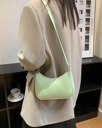 Fashion Korean Version Simple Crossbody Bag Casual Bag Shoulder Bag Armpit Handbag