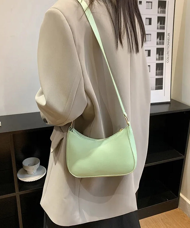 Fashion Korean Version Simple Crossbody Bag Casual Bag Shoulder Bag Armpit Handbag