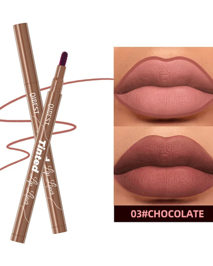 Matte liquid lip liner matte non-stick cup waterproof non-fading lipstick lip pencil