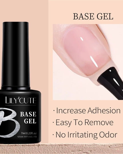 LILYCUTE 15ML Quick Extension Gel Nail Polish Nude Milk White Color Finger Prolong Acrylic Crystal Construction Hard Gel Varnish