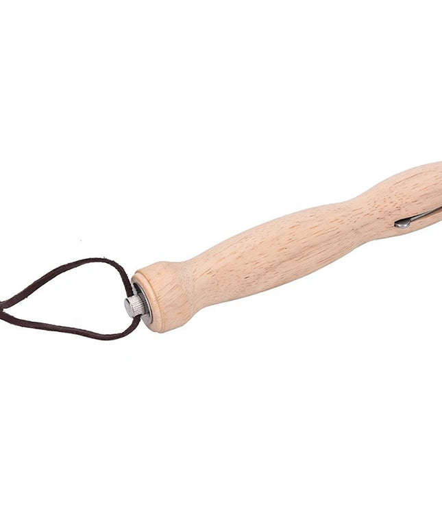 80Cm Barbecue Skewers Stainless Steel Wooden Handle Long Campfire Telescopic Extendable BBQ Fork Barbecue Accessories