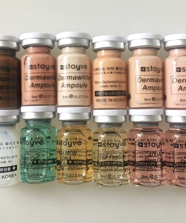 Stayve Salmon DNA Starter Serum Kit Peptides/Niacinamide BB Cream Glow Moisturize Whitening Firming Rejuvenate Face Skin Care