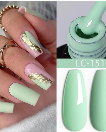 LILYCUTE 15ML Quick Extension Gel Nail Polish Nude Milk White Color Finger Prolong Acrylic Crystal Construction Hard Gel Varnish