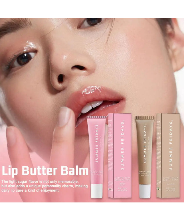 Summer Fridays Lip Balm Lipstick Moisturizing Glossy Smooth Soft Lips Cosmetics Sugar Vanilla Beige Sweet Mint Makeup Lip Care