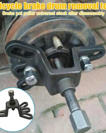 Universal Brake Drum Puller Tool 4 Hole Wheel Hub Puller Repair Tool Handheld for Motorcylce Accessories for Tricycle Motorbike