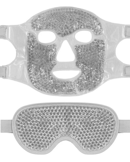 Ice Hot Cold Eye Mask Facial Mask Hot Cold Compress Pack Gel Beads Cold Ice Pack Face Eye Mask Compress Sleeping SPA Beauty Care
