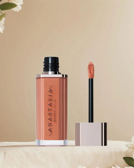 Natural Nude Matte Lip Glaze Long-Lasting Hydrating Without Drying Out 4 Colors Waterproof Lip Gloss For All Skin Tones