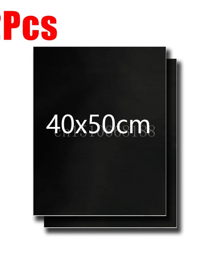 1-6Pcs BBQ Grill Mat Non-stick Mat Heat Resistant Grill Mat Outdoor Baking Reusable Barbecue Party Mat 40x50cm 33x40cm