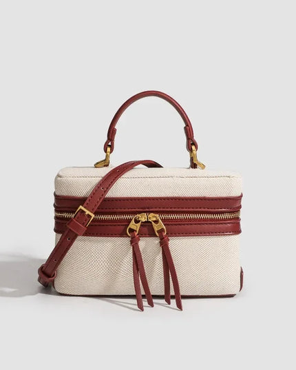 Fashion Box Women Handbags Designer Thick Canvas Shoulder Crossbody Bags Casual Spring and summer Small Purses 2024 bolso mujer