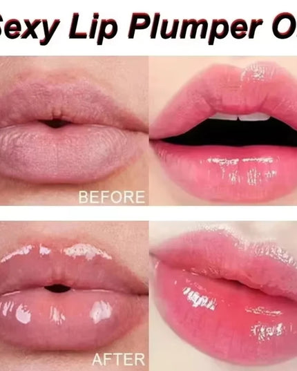 Lip Booster Plumping Serum Oil Hyaluronic Acid Moisturising Sexy Plumping Enhancer Stimulant Free Brightening Lightening Lines