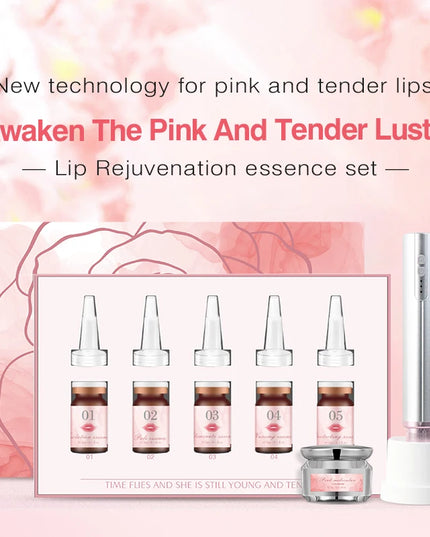 SOBER SKIN BB Lip for Permanent Makeup Lip Rose Essence Set 3 Steps Pinking Black Lips Beauty Health Supplies