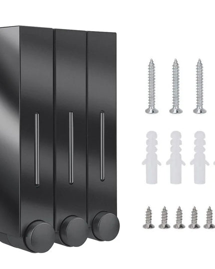 420ML Wall Mounted Bathroom Liquid Soap Dispenser Washing Lotion Hand Sanitizer Kid Family Hotel Kitchen Shower Gel Dispenser