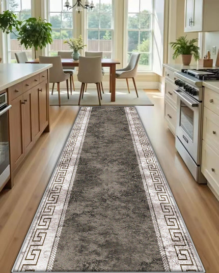 Kitchen Long Runners Carpet Living Room Decoration Corridor Non-slip Rugs Bedroom Doorway Passageway Mat Washable Customizable