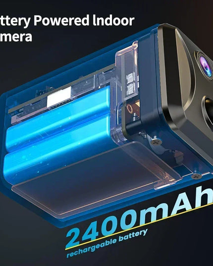 PEGATAH WIFI 4G 5MP Mini Security IP Camera Wireless Night Smart Home Baby Monitor Vision CCTV Surveillance 2400mAh Camera