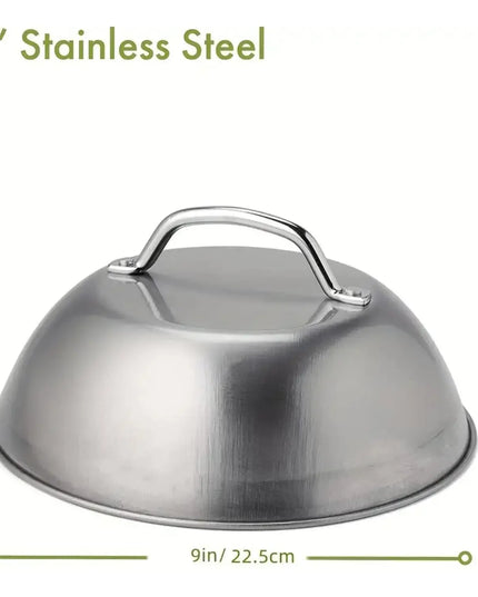 9inch Stainless Steel Oven Squeegee Cover Perfect Barbecue Tools Accessory for Outdoor Camping  Picnics bbq grill  barbeque