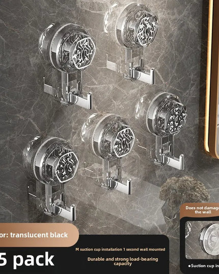 Suction Cup Hooks Household without drilling Multifunctional Wall Hanging Keys Clothes Hooks Bathroom Kitchen self-adhesive hook