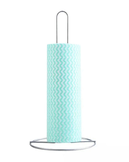 Bathroom accessories Vertical Wrought Iron Tissue Holder Creative Dining Table Storage Desktop Kitchen Roll Paper Holder