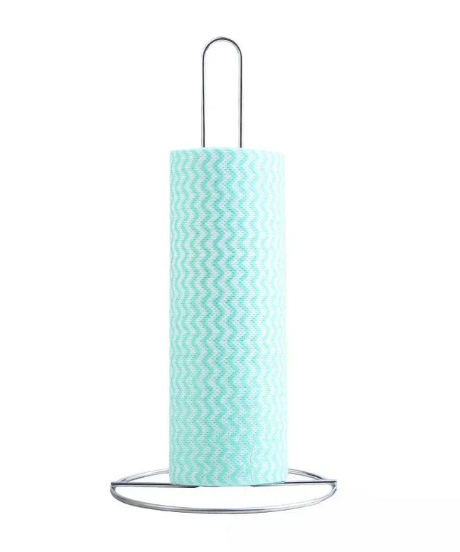 Bathroom accessories Vertical Wrought Iron Tissue Holder Creative Dining Table Storage Desktop Kitchen Roll Paper Holder