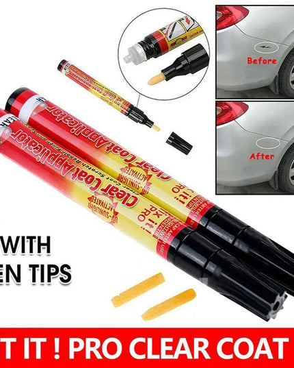 3pcs Car Scratch Repair Remover Pen Car-styling Portable Fix It Pro Clear Coat Applicator Tool Portable Universal Auto Paint Pen