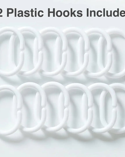 Bathroom Shower Curtains Waterproof Bath Curtain PEVA Modern Geometric Plaid Pattern Farmhouse Household Decoration Translucent