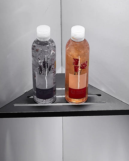 Bathroom Shelf Corner Shower Shelf No Drilling 304 Stainless Steel Corner Organizer Storage Heavy-Duty Hollow Shampoo Rack