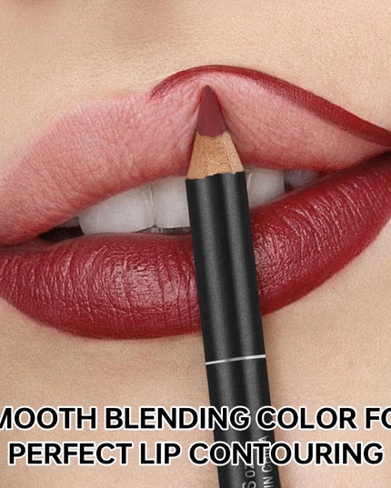 Luxury Matte Lip Liner, Long-Lasting, Smooth Application for Perfect Outline & Filling, Versatile Shades for All Skin Types