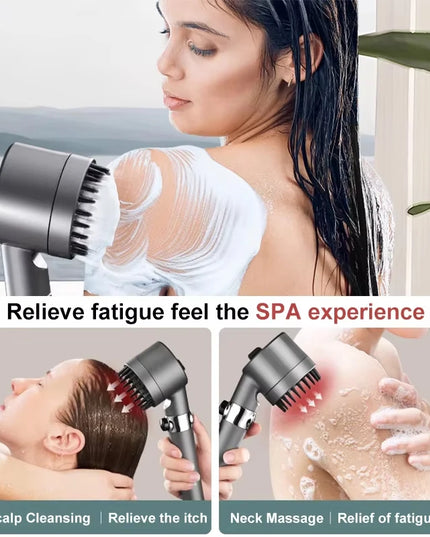 Xiaomi High Pressure Shower Head 4 Modes Water Saving with Filter for Hard Water Adjustable Spray with Massage Bathroom Shower