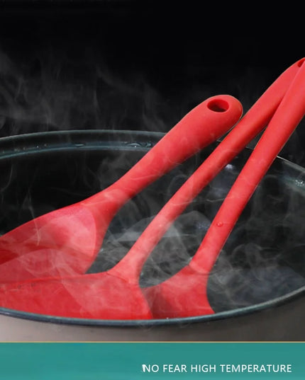 10 PCS Silicone Cookware Set Kitchen Cooking Tools Baking Tools Tableware Silicone Shovel Spoon Scraper Kitchen Accessories