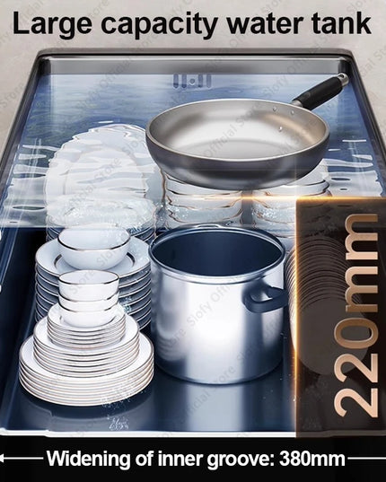 304 Stainless Steel Kitchen Sink Black Single Bowl Thickened Material Wear-Resistant Vegetable Workstation Drainage Accessories