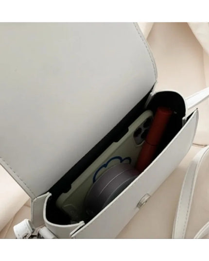 Saddle bag women's crossbody bag bag girl, summer simple fashion trend, foreign shoulder bag women