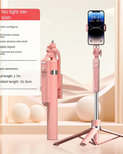 Roreta Portable Stabilizer camera tripod with wireless remote control and 360 ° rotation for video recording and live streaming