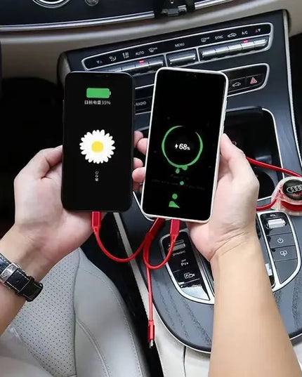 3 In 1 Micro USB Type C Charging Cable Multi Charger For Audi Sline A4 TT A6 A3 A8 Q3 Q5 Q7 Q8 A5 A6 C7 Q5 B9 B7 Car Accessories