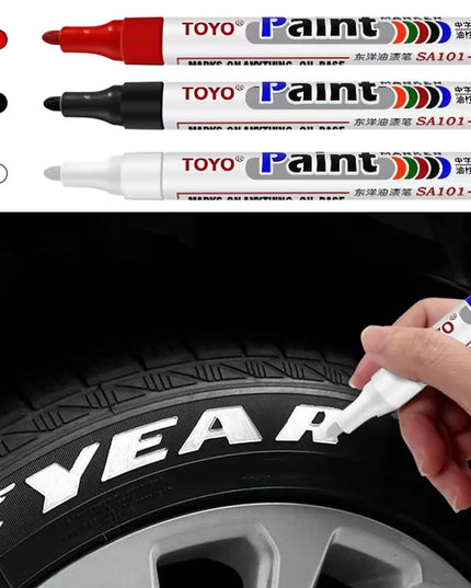 Waterproof Car Tyre Tire Tread Tire Paint Pen Marker DIY Art Drawing Pen Tool For BMW E46 E49 F30 F80 E36 E46 E93 E92 F34 F31 Z4