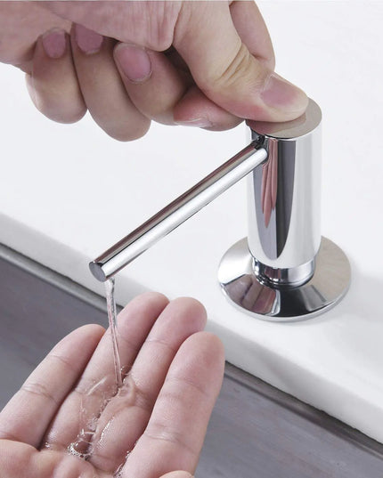 Samodra Brass Soap Dispenser Extension Tube Kit For Kitchen Accessories Bathroom Metal Built In Liquid Soap Detergent Dispensers