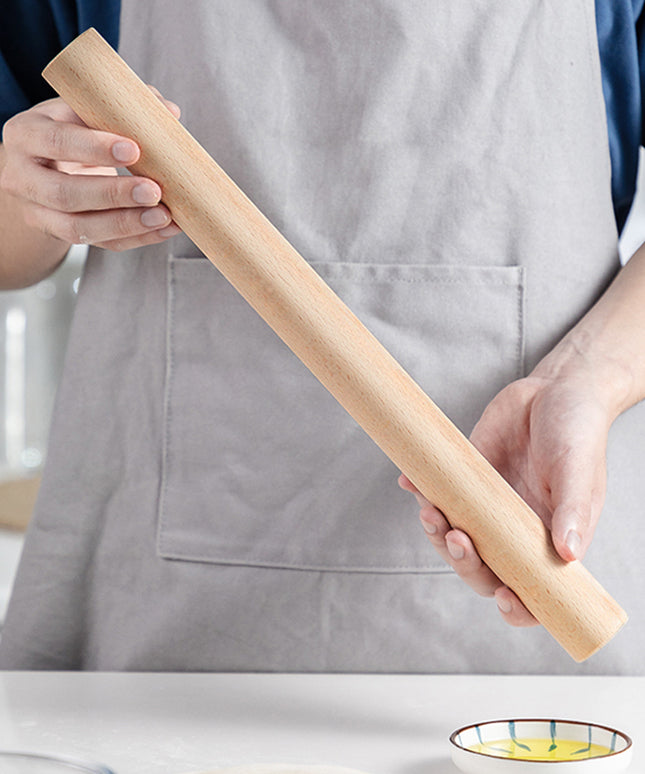 1pc High-quality Beech Wood Rolling Pin