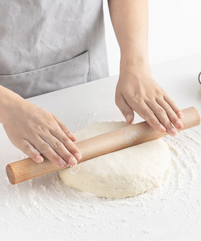 1pc High-quality Beech Wood Rolling Pin